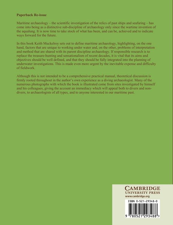 Produktbild: Maritime Archaeology