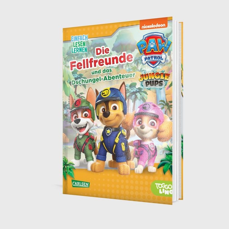 Produktbild: PAW Patrol Erstlesebuch: Die Fellfreunde und das Dschungel-Abenteuer