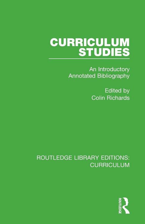 Produktbild: Curriculum Studies