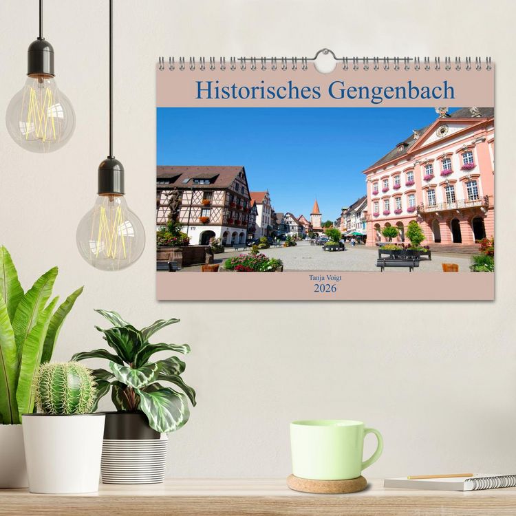Produktbild: Historisches Gengenbach (Wandkalender 2026 DIN A4 quer), CALVENDO Monatskalender