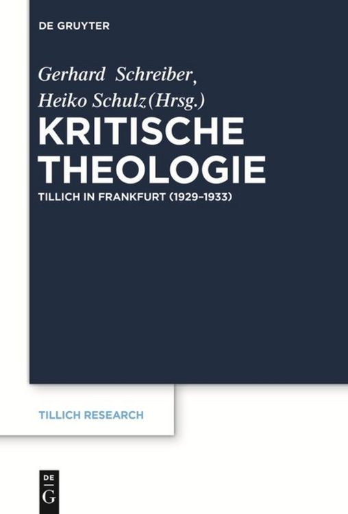 Produktbild: Kritische Theologie