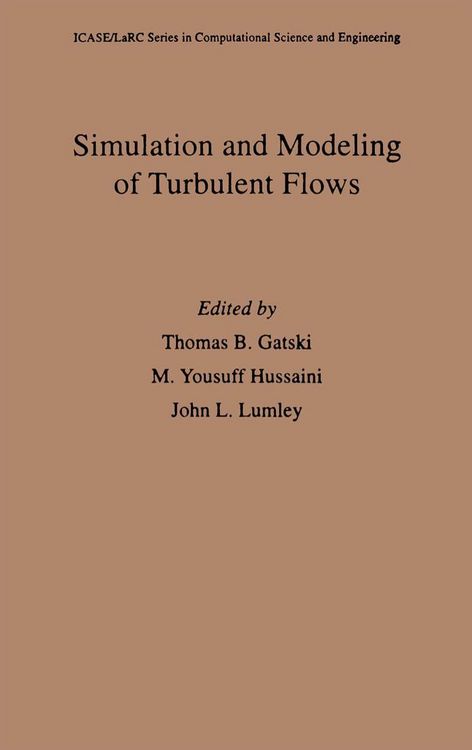 Produktbild: Simulation and Modeling of Turbulent Flows