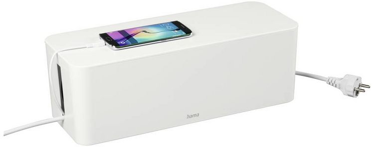 Produktbild: HAMA Kabelbox, weiss