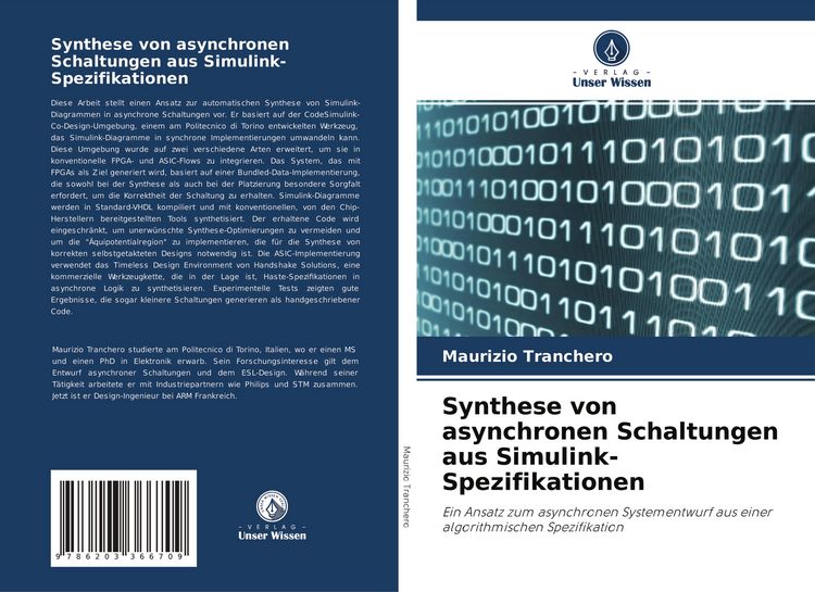 Produktbild: Synthese von asynchronen Schaltungen aus Simulink-Spezifikationen