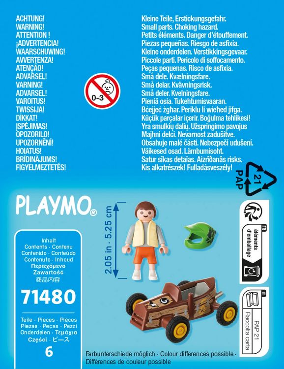 Produktbild: PLAYMOBIL 71480 Kind mit Kart
