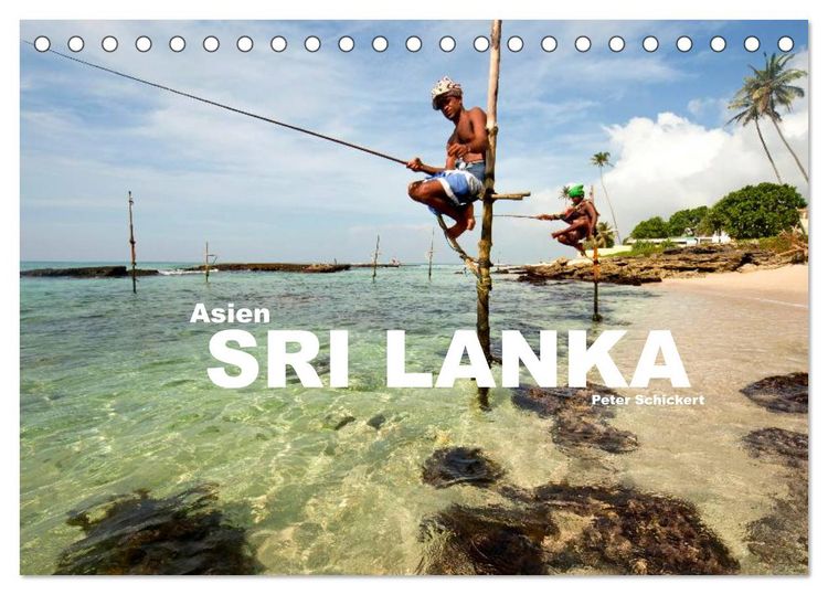 Produktbild: Asien - Sri Lanka (Tischkalender 2026 DIN A5 quer), CALVENDO Monatskalender
