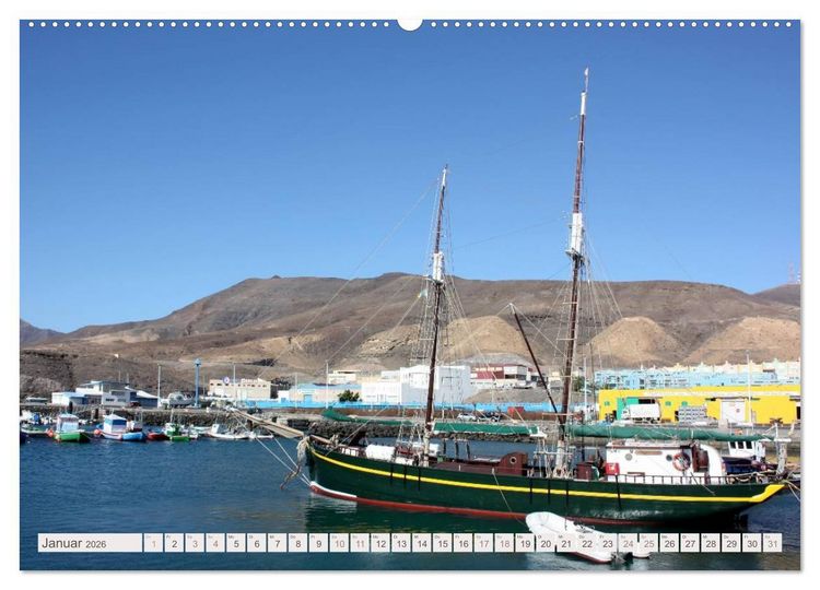 Produktbild: Fuerteventura (Wandkalender 2026 DIN A2 quer), CALVENDO Monatskalender