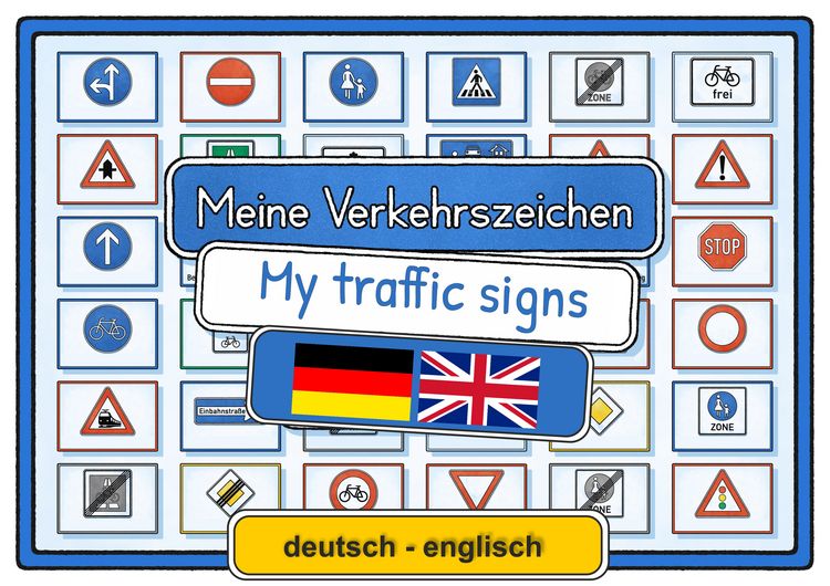 Produktbild: Meine Verkehrszeichen Lernkarten