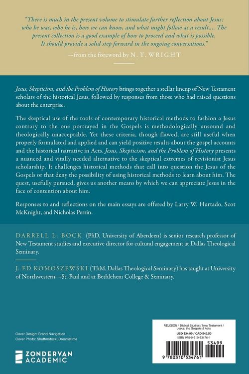 Produktbild: The Jesus, Skepticism, and the Problem of History