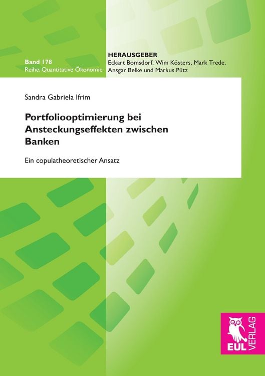Produktbild: Portfoliooptimierung bei Ansteckungseffekten zwischen Banken