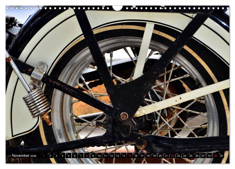 Produktbild: Harley Davidson WLA 750 (Wandkalender 2026 DIN A3 quer), CALVENDO Monatskalender