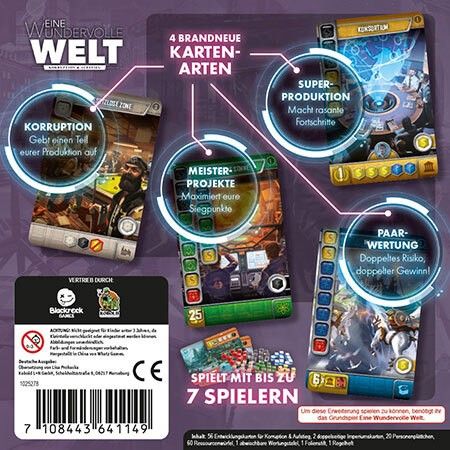 Produktbild: Eine Wundervolle Welt - Erweiterung: Korruption & Aufstieg