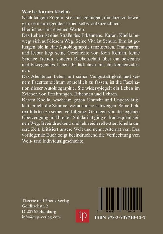 Produktbild: Ein Mensch namens Karam Khella