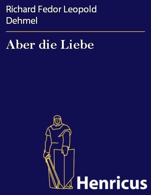 Produktbild: Aber die Liebe