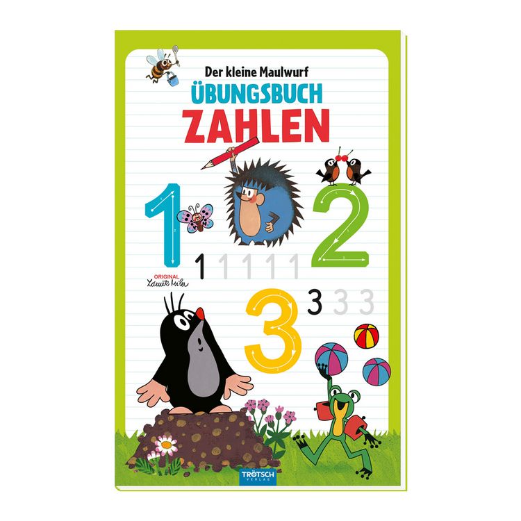 Produktbild: Tr&ouml;tsch Der kleine Maulwurf &Uuml;bungsbuch Zahlen