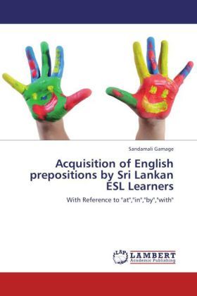 Produktbild: Gamage, S: Acquisition of English prepositions by Sri Lankan