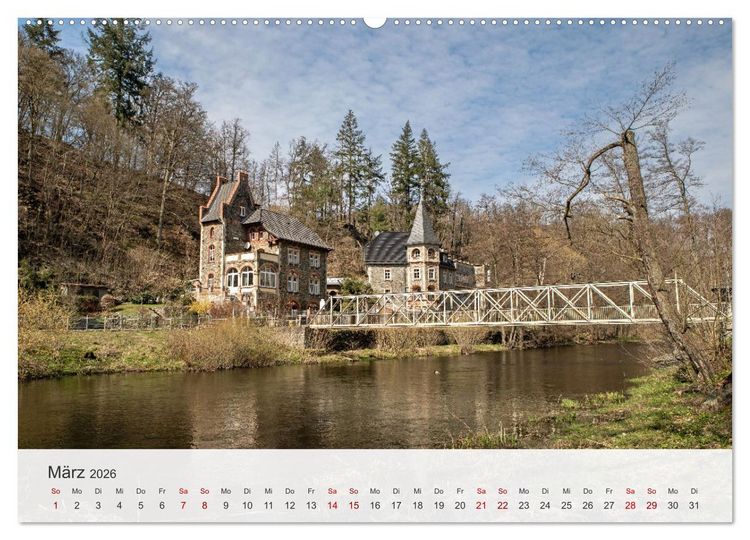 Produktbild: Sagenumwobener Harz (hochwertiger Premium Wandkalender 2026 DIN A2 quer), Kunstdruck in Hochglanz