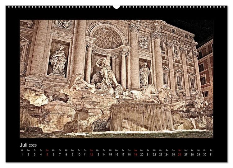 Produktbild: Roma (Wandkalender 2026 DIN A2 quer), CALVENDO Monatskalender