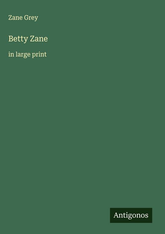 Produktbild: Betty Zane