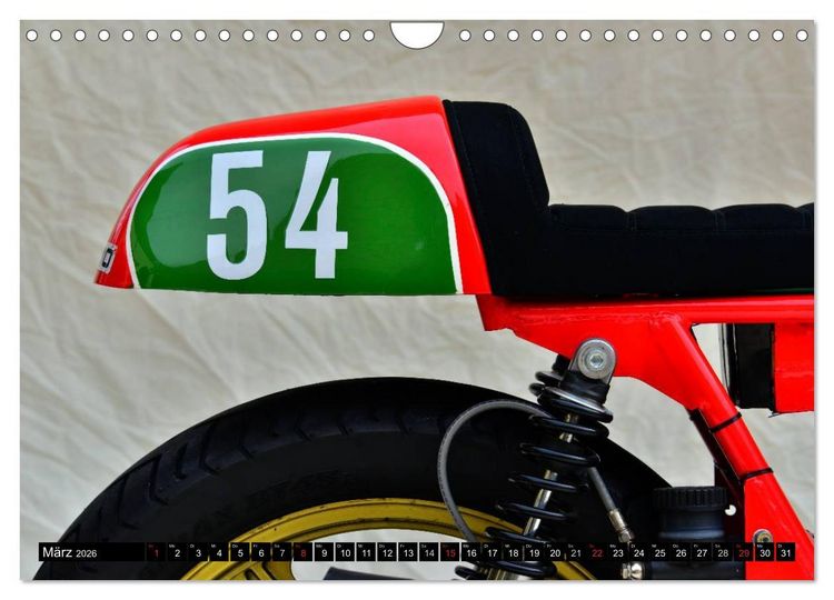 Produktbild: Ducati 500 Sport Desmo (Wandkalender 2026 DIN A4 quer), CALVENDO Monatskalender