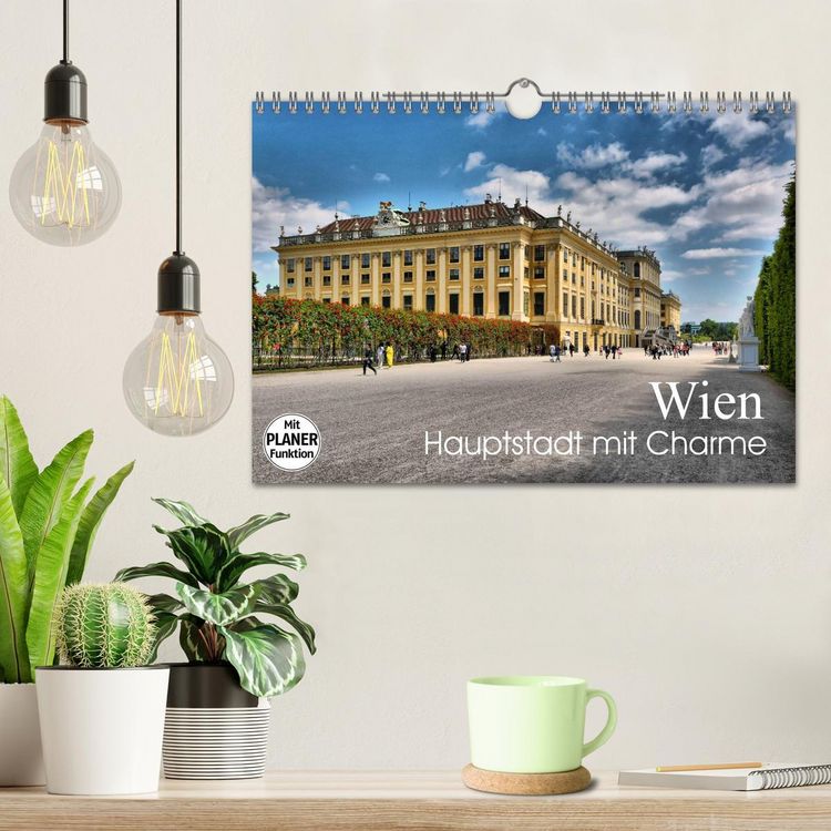 Produktbild: Wien - Haupstadt mit Charme (Wandkalender 2026 DIN A4 quer), CALVENDO Monatskalender