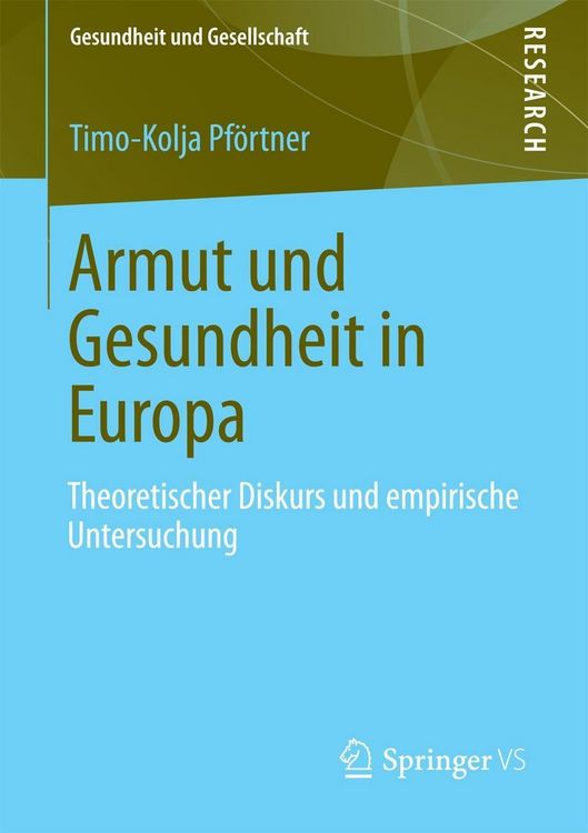 Produktbild: Armut und Gesundheit in Europa