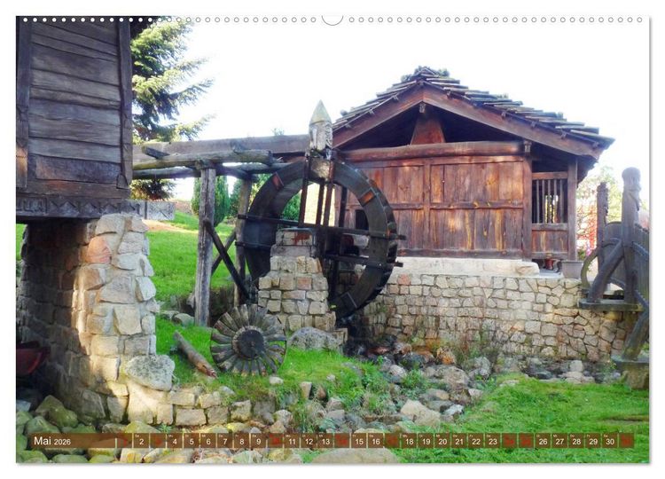 Produktbild: Gifhorn - Kleine Reise durch die Welt der M&uuml;hlen (Wandkalender 2026 DIN A2 quer), CALVENDO Monatskalender