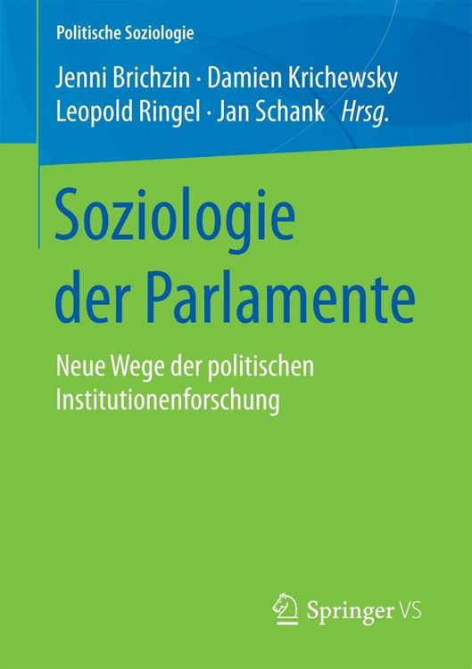 Produktbild: Soziologie der Parlamente