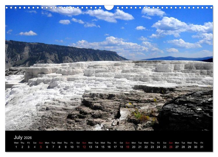 Produktbild: The Yellowstone National Park (Wall Calendar 2026 DIN A3 landscape), CALVENDO 12 Month Wall Calendar