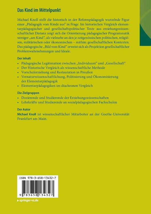 Produktbild: Das Kind im Mittelpunkt