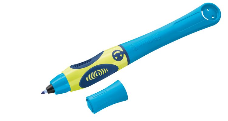 Produktbild: Pelikan Tintenschreiber griffix&reg; f&uuml;r Linksh&auml;nder, Neon Fresh Blue