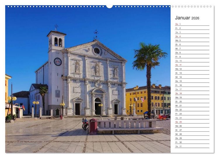 Produktbild: Friaul-Julisch Venetien - zwischen Alpen und Adria (hochwertiger Premium Wandkalender 2026 DIN A2 quer), Kunstdruck in Hochglanz