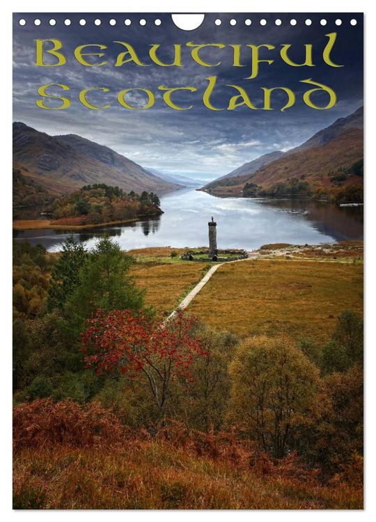 Produktbild: Beautiful Scotland / UK-Version (Wall Calendar 2026 DIN A4 portrait), CALVENDO 12 Month Wall Calendar