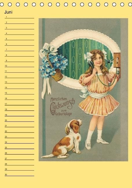 Produktbild: Gl&uuml;ckw&uuml;nsche von anno dazumal (Tischkalender immerw&auml;hrend DIN A5 hoch)