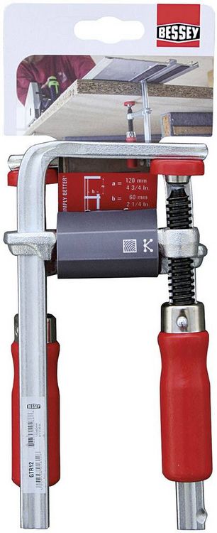 Produktbild: BESSEY Ganzstahl-Tischzwinge GTR12
