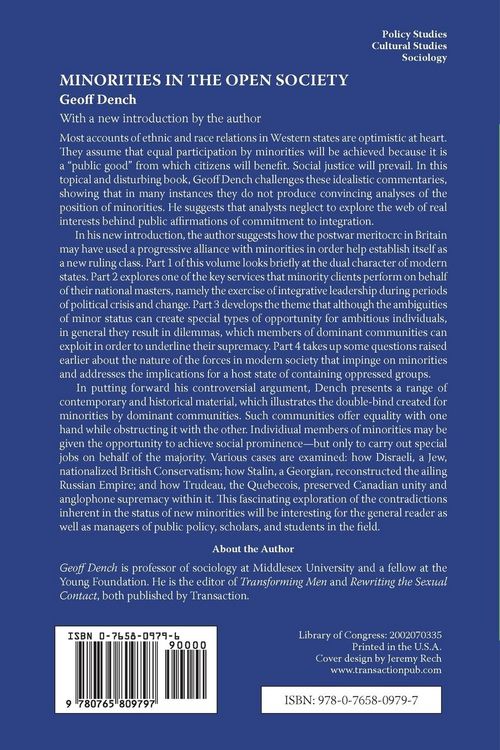 Produktbild: Minorities in an Open Society