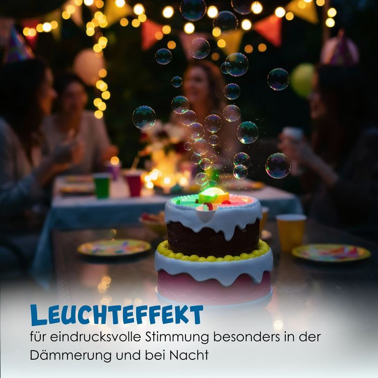 Produktbild: alldoro - Seifenblasenmaschine Torte