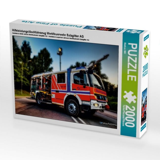 Produktbild: Hilfeleistungsl&ouml;schfahrzeug Werkfeuerwehr Salzgitter AG (Puzzle)