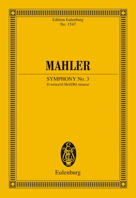 Produktbild: Symphony No. 3 D minor