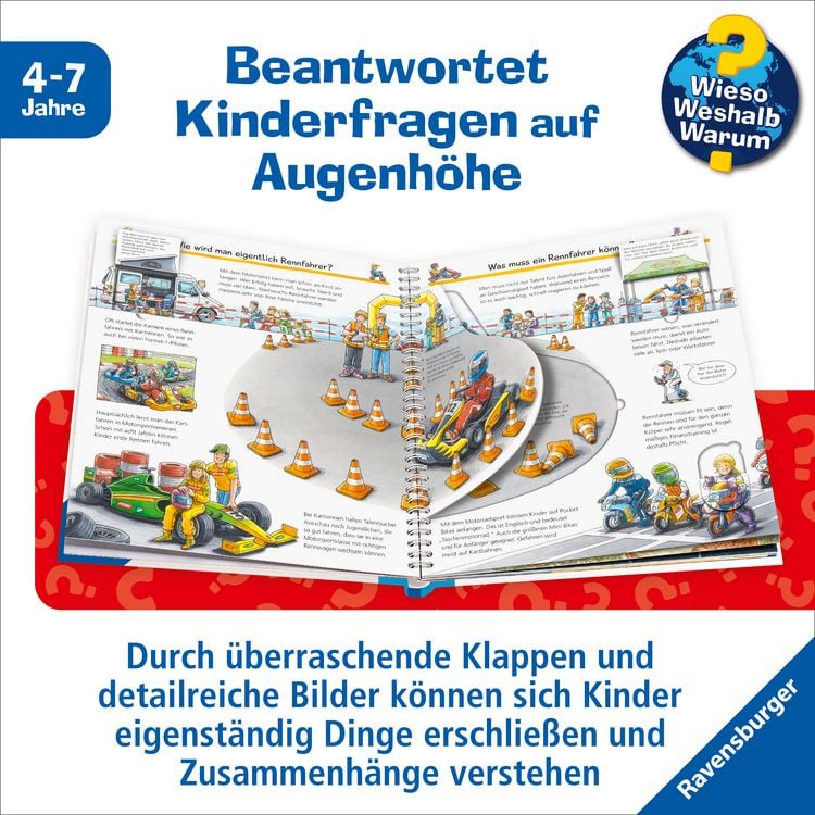 Produktbild: Wieso? Weshalb? Warum? Kernreihe, Band 69 - Alles &uuml;ber Rennfahrzeuge