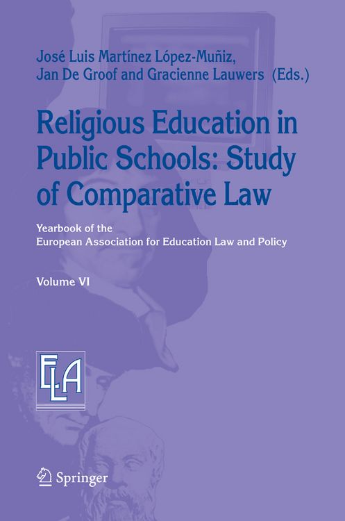 Produktbild: Religious Education in Public Schools: Study of Comparative Law