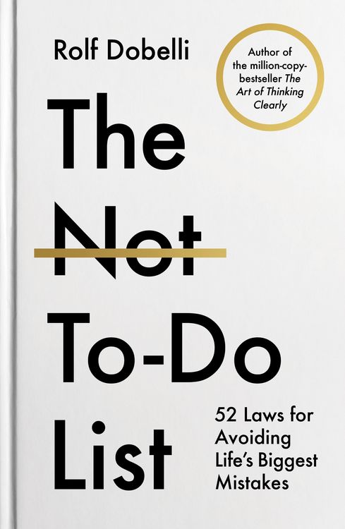 Produktbild: The Not-To-Do List