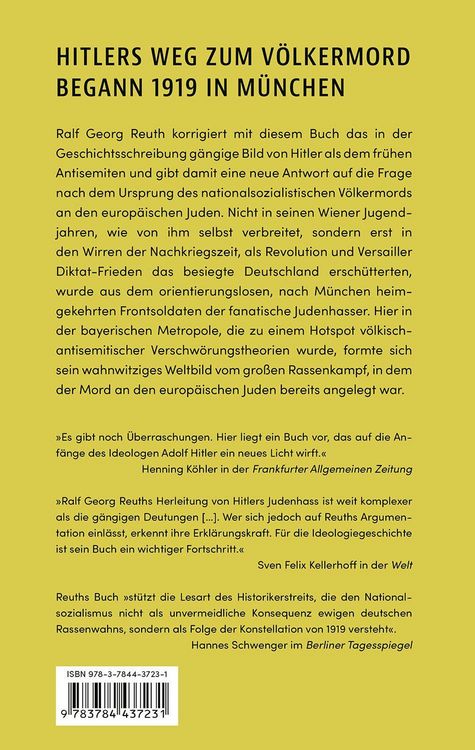 Produktbild: Hitlers Judenhass