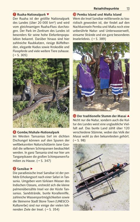 Produktbild: TRESCHER Reisef&uuml;hrer Tansania und Sansibar