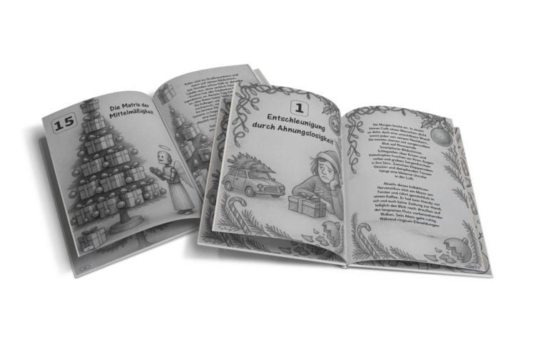 Produktbild: Adventskalender der bewussten Verbl&ouml;dung &ndash; Ein Aufruf zur geistigen Abr&uuml;stung