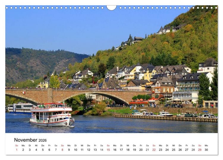 Produktbild: Cochem - Eine Perle an der Mosel (Wandkalender 2026 DIN A3 quer), CALVENDO Monatskalender
