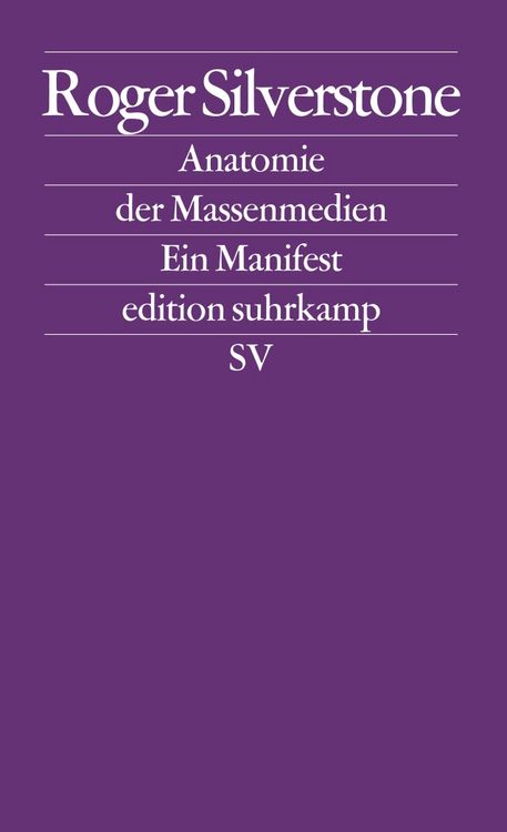 Produktbild: Anatomie der Massenmedien