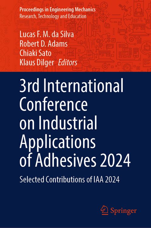 Produktbild: 3rd International Conference on Industrial Applications of Adhesives 2024