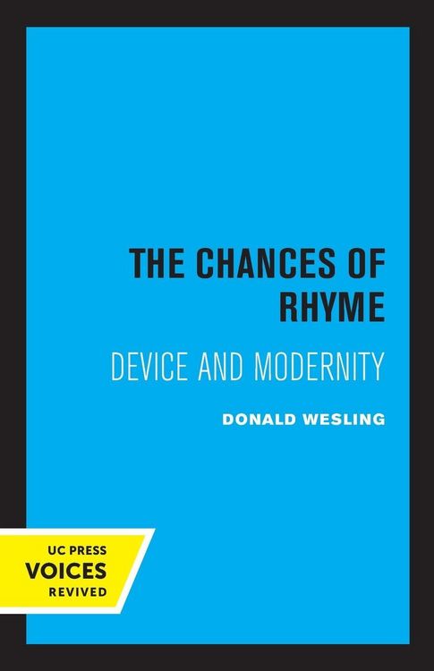 Produktbild: The Chances of Rhyme