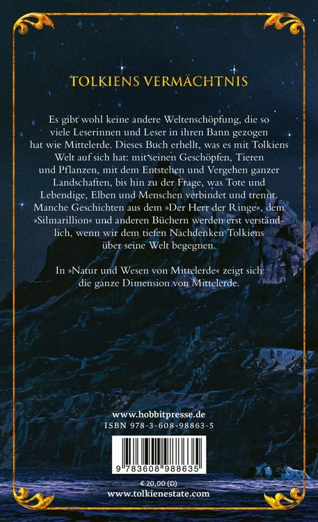 Produktbild: Natur und Wesen von Mittelerde